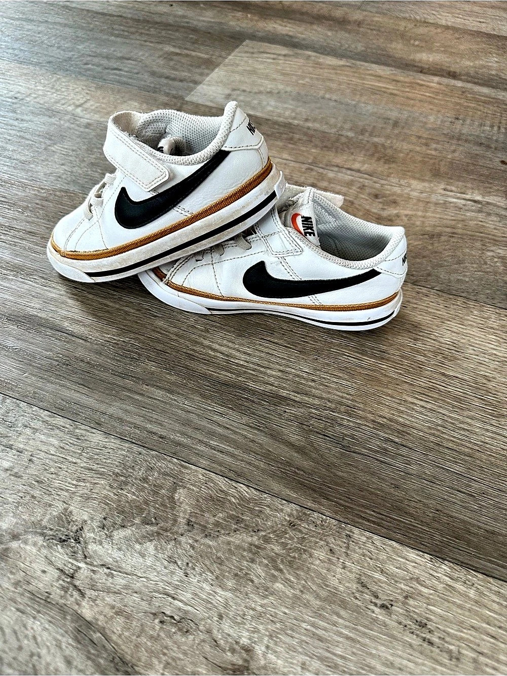 Nike Court Legacy Toddler Sneakers White & Black toddler 10C